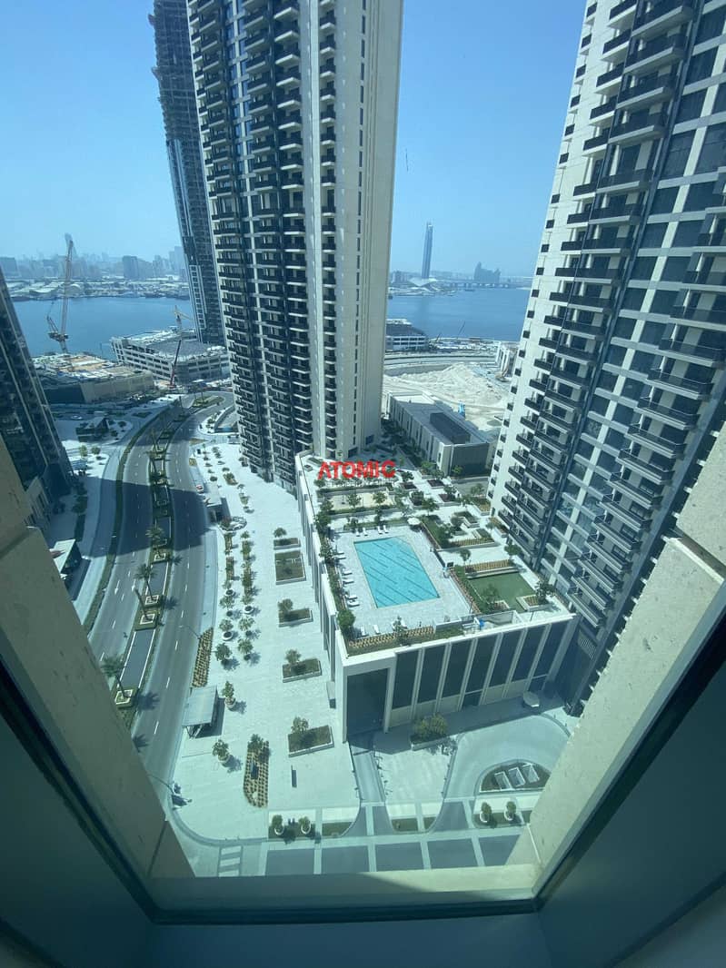 27 Full sea+burj khalifa view- 2 bedroom apartment for rent