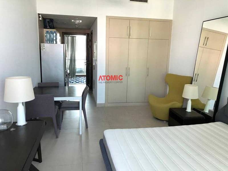 Biggest studio in sufouh unfurnished with balcony