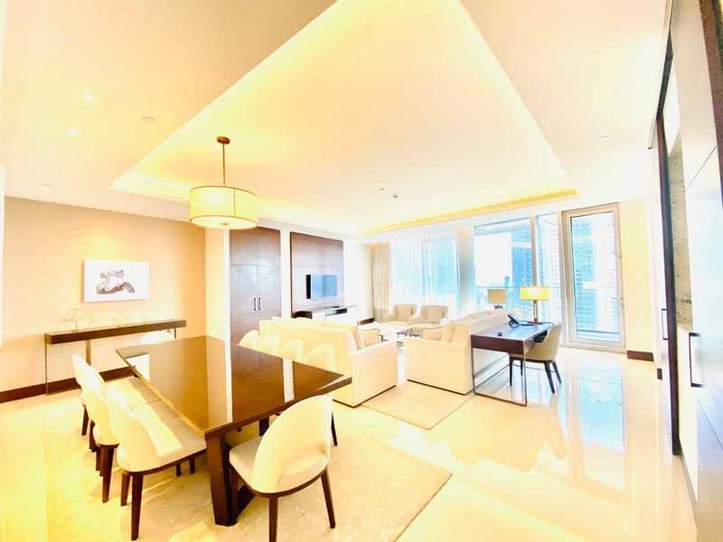 21 Exquisite 5 BR + M Penthouse | Burj & Fountain View | Sheer Luxury