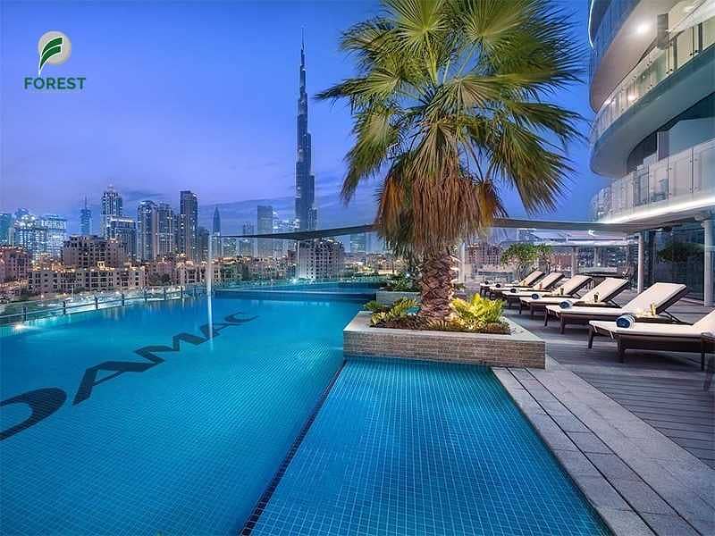 2 Burj Khalifa View | 2BR Apt | Fully furnished