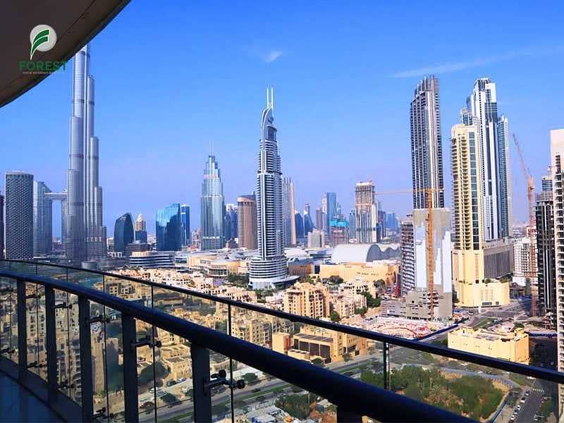10 Burj Khalifa View | 2BR Apt | Fully furnished