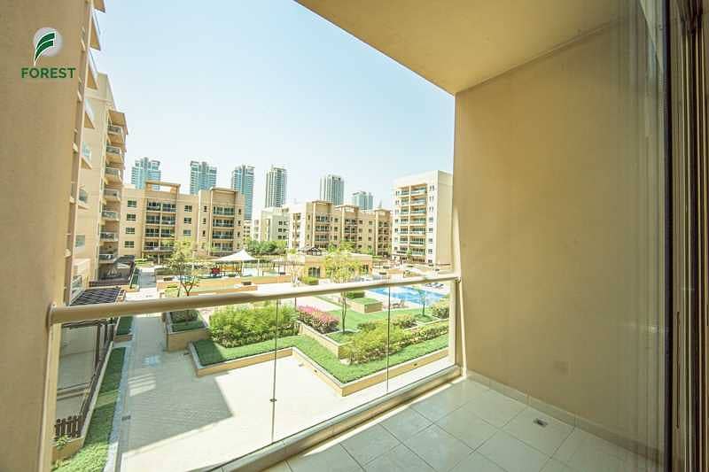 16 Stunning  Unit | 1 Bed | Finest Pool View | Vacant