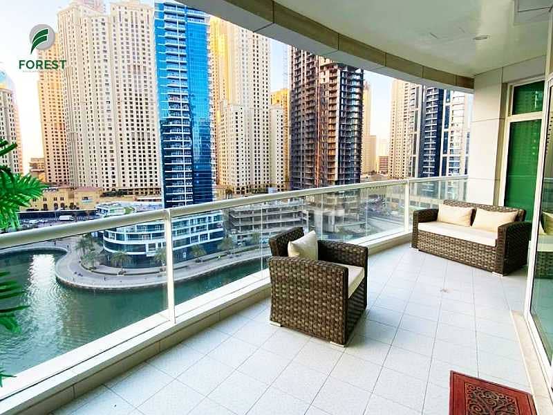 2 Modern Style | 2BR with Marina View | Unfurnished
