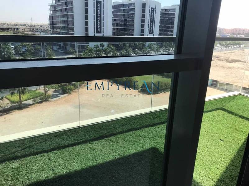 4 Equipped Kitchen|Large Studio with Balcony Near Carrefoure at Damac Hills
