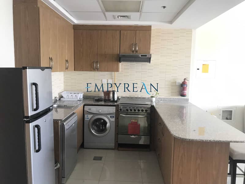 7 NICE FURNISHED 1BR WITH BALCONY IN DOWNTOWN JABEL ALI NEAR METRO