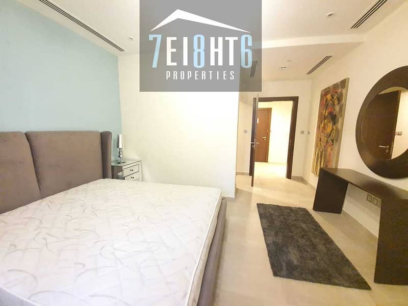 3 Fully furnished: 1 Bedroom GARDEN VIEW apartment for rent in JBR