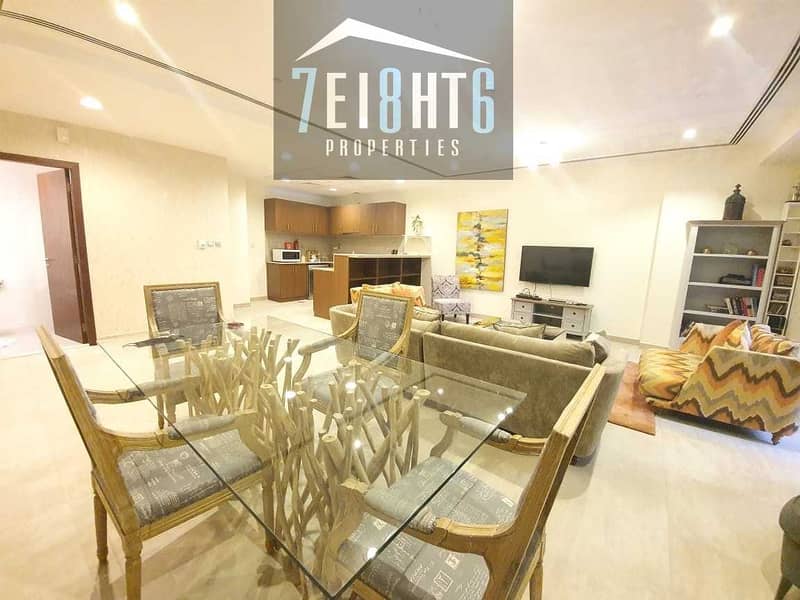 12 Fully furnished: 1 Bedroom GARDEN VIEW apartment for rent in JBR