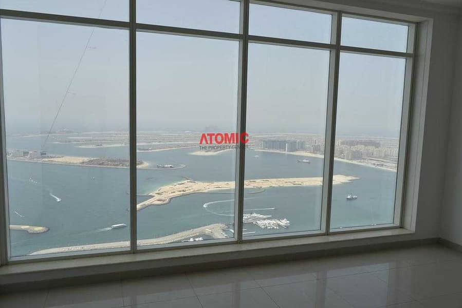 Vacant 5 Br  Penthouse | High Floor |Full Sea and Marina View