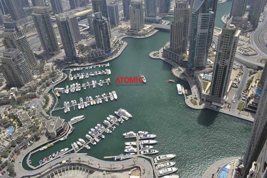 3 Vacant 5 Br  Penthouse | High Floor |Full Sea and Marina View