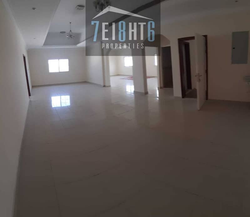 2 Outstanding property:  4 b/r good quality semi-independent villa + maids room + large garden for rent in Barsha 3