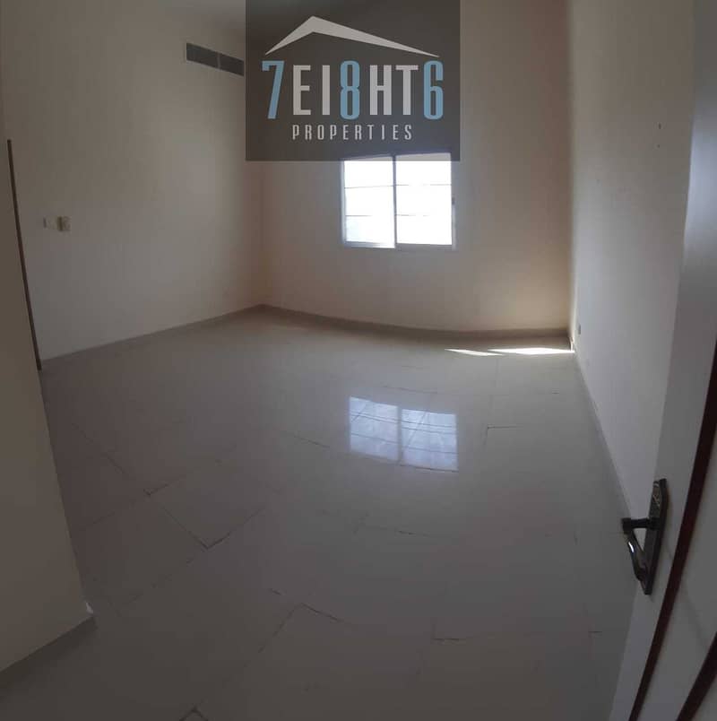 4 Outstanding property:  4 b/r good quality semi-independent villa + maids room + large garden for rent in Barsha 3
