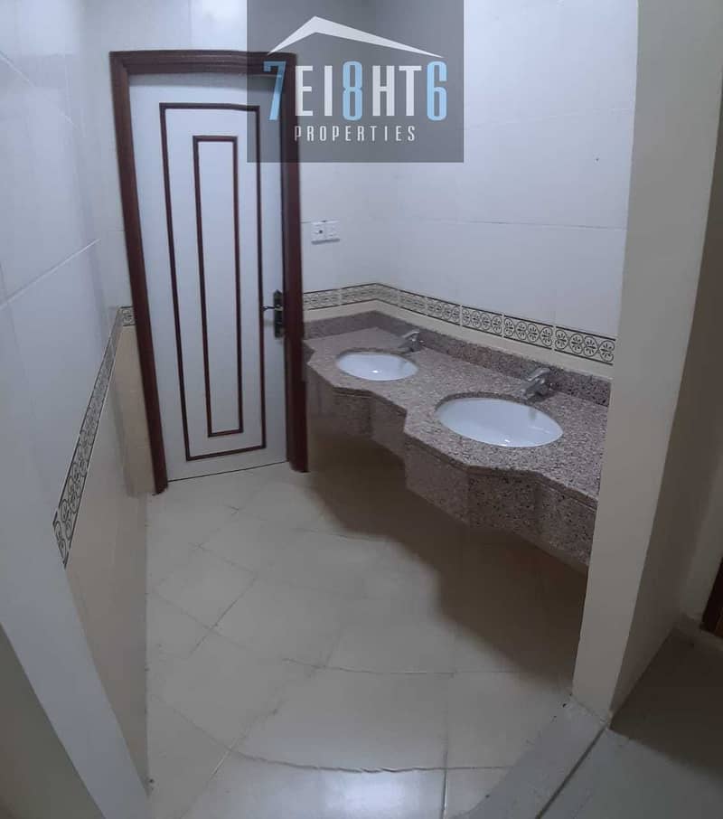 6 Outstanding property:  4 b/r good quality semi-independent villa + maids room + large garden for rent in Barsha 3