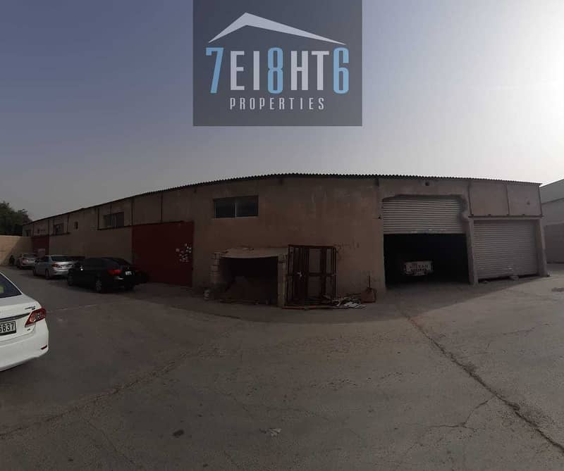 6 000 sq ft high quality warehouse + high ceilings for rent in RAK