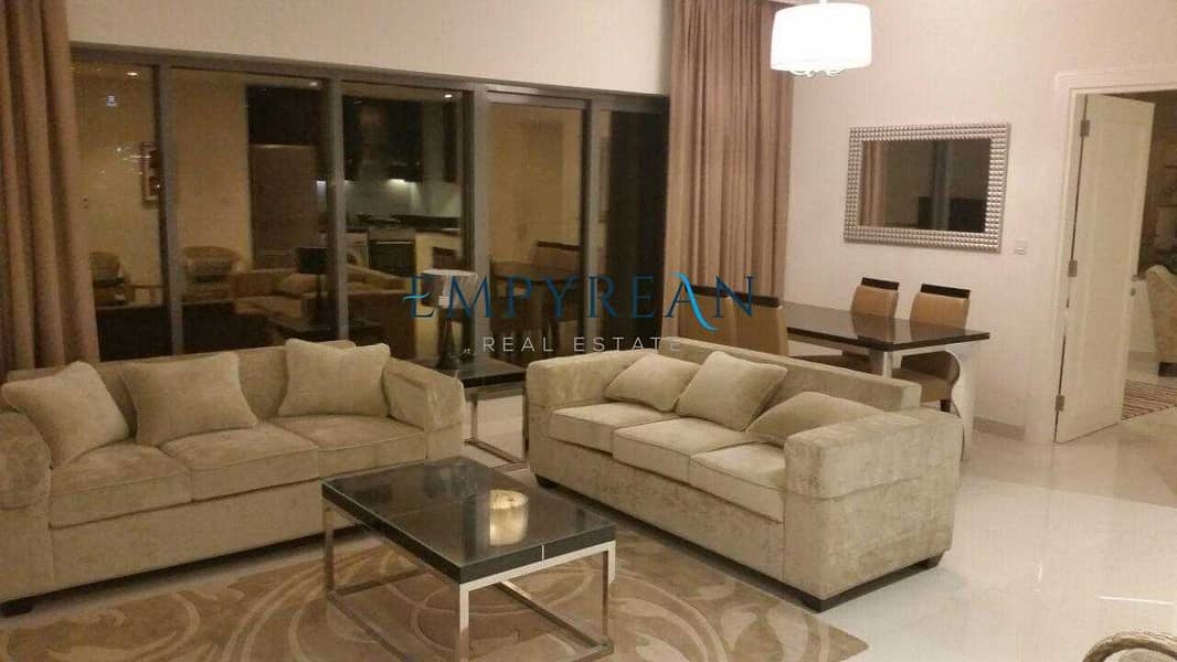 BEST PRICED|BURJ VIEW|LARGE  FURNISHED ONE BEDROOM|5 STAR AMENITIES