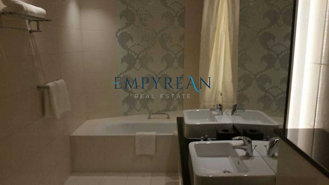 6 BEST PRICED|BURJ VIEW|LARGE  FURNISHED ONE BEDROOM|5 STAR AMENITIES