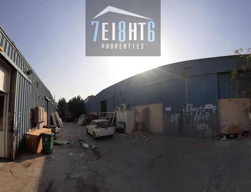 4 500 sq ft whouse for commercial & storage use for rent in Al Qusais