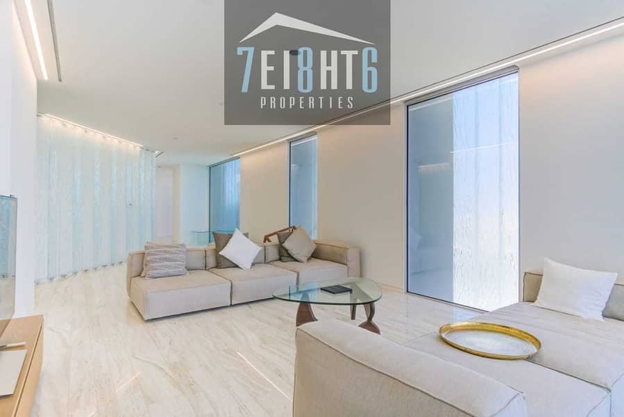 7 Luxury beach front penthouse: 4 b/r fully furnished brand new  property with panoramic sea view