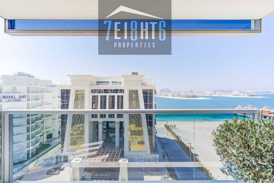 21 Luxury beach front penthouse: 4 b/r fully furnished brand new  property with panoramic sea view