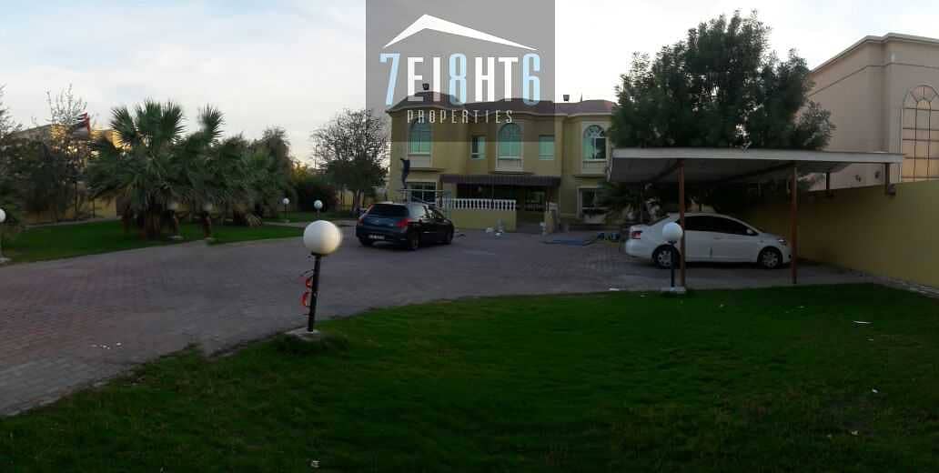 Outstanding quality: 5 b/r indep villa + maids room + large landscaped garden for rent in Mizhar 1 Outstanding quality: 5 b/r indep villa + maids room + large landscaped garden for rent in Mizhar 1