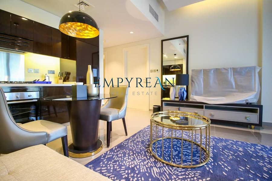 5 Fully Furnished 1BR | With Balcony | Pool view