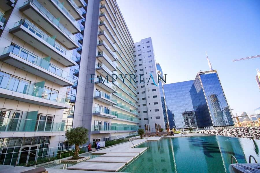 9 Fully Furnished 1BR | With Balcony | Pool view