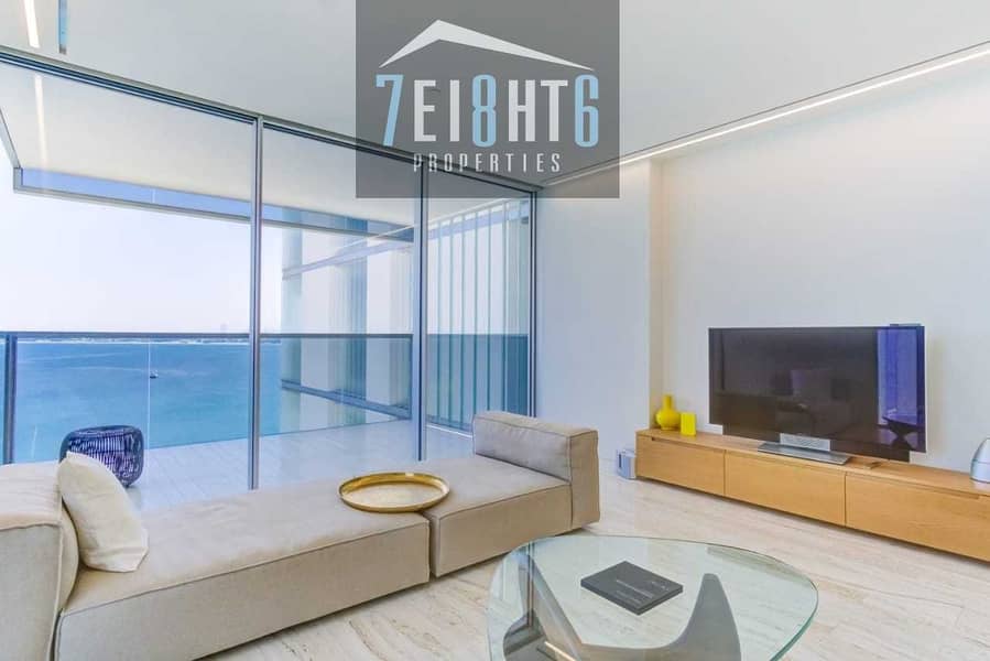 3 Luxury beach front penthouse: 4 b/r fully furnished penthouse with beach view + maids room
