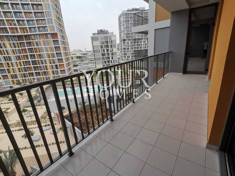 12 SM | Special Offer | Rented | 2Bed+Maid | Pool View @1M