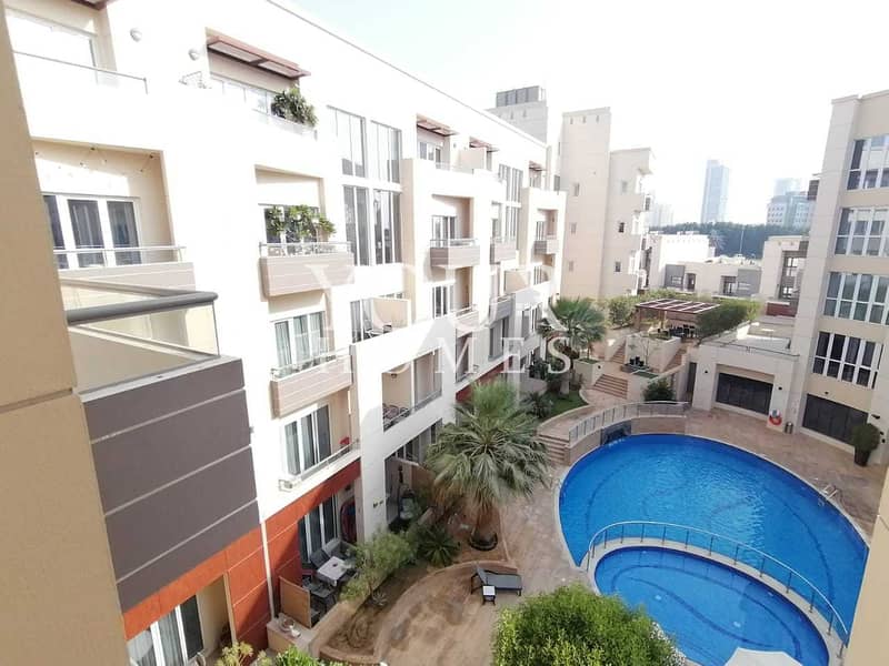 13 HM | Pool View 1BHK Apartment for Rent