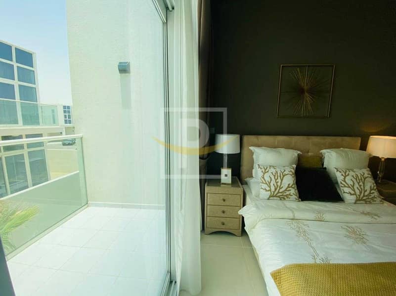 10 Rare Layout | Ready Furnished | 1BR on Ground Floor | Open Kitchen | VIP