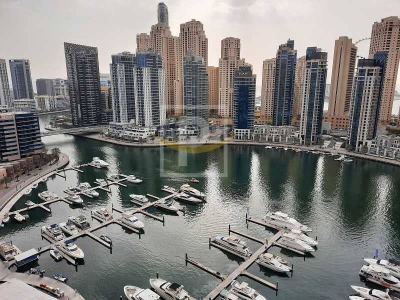 Full Marina View | Dubai Marina Water Front Living 2B/R+Maid's | VIP