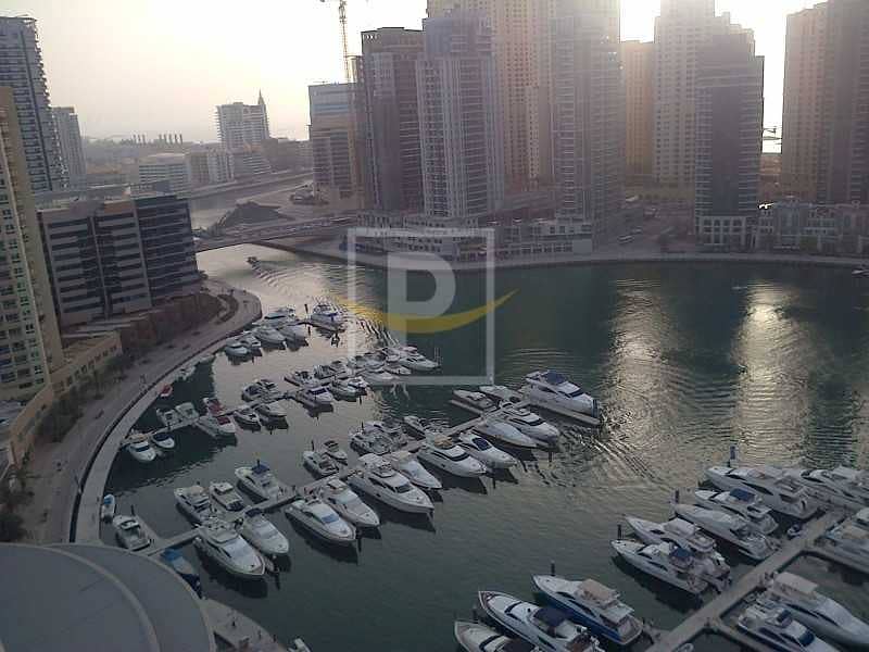 24 Dubai Marina Water Front Living 2B/R+Maid's Full Marina View | VIP