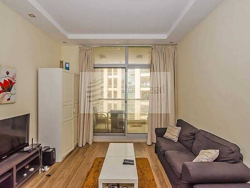 Furnished Studio | AC Included | Multiple Cheques