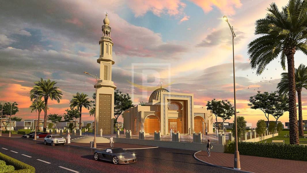 2 G+1 Residential Villa Plot for Sale Near to Mosque in Tilal City