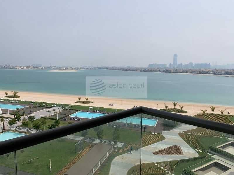 2 Brand New|2 BR+Maids|Stunning Sea View|The 8  Palm