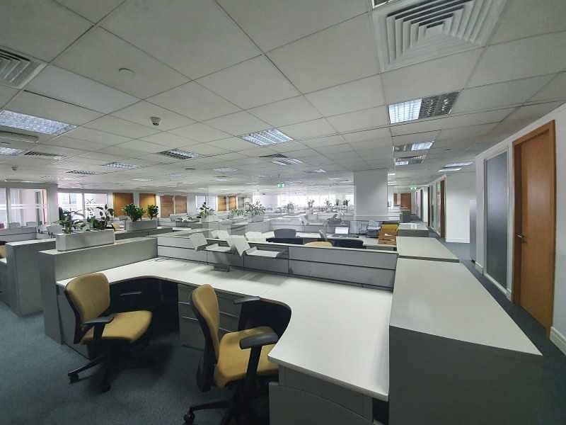 2 Vacant | Furnished Office| Free AC and Maintenance