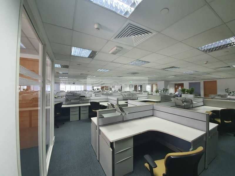 3 Vacant | Furnished Office| Free AC and Maintenance