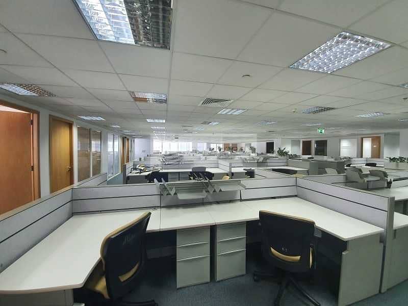 4 Vacant | Furnished Office| Free AC and Maintenance