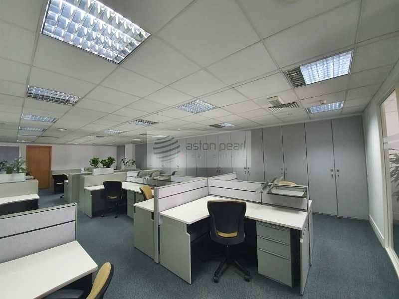8 Vacant | Furnished Office| Free AC and Maintenance