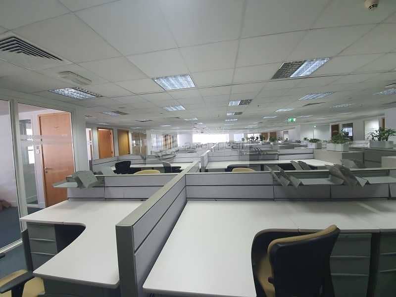 12 Vacant | Furnished Office| Free AC and Maintenance