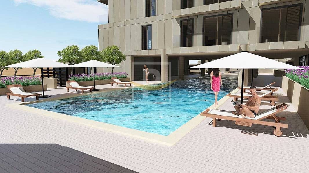 4 canal view  in Al Raha lofts : VIP