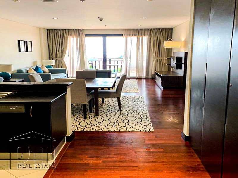 2 Lagoon & Atlantis View |  Luxurious 1 bed | Tenanted