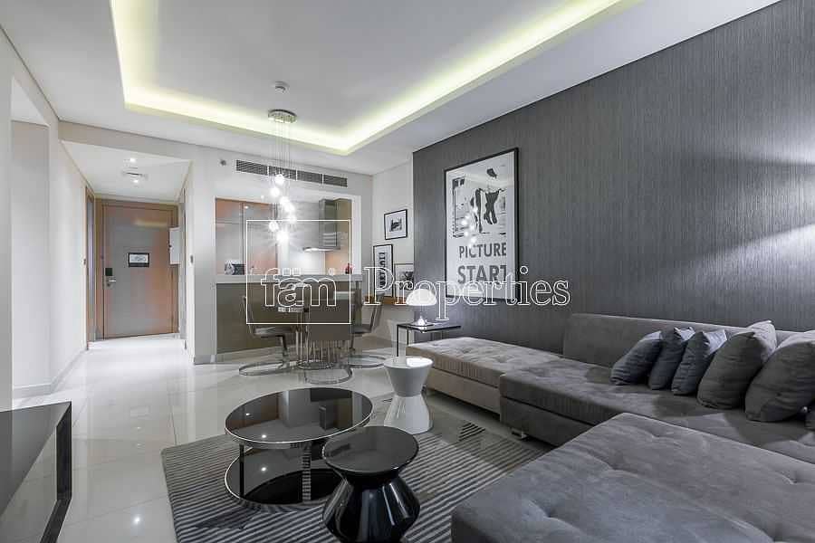 10 1BR | Fully-furnished| Low-floor | Tower B
