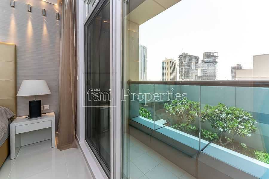 28 1BR Upgraded|Balcony|Walk to Dubai Mall