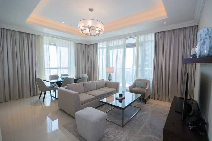 5 Furnished 2BR + Study |  Burj & Fountain View