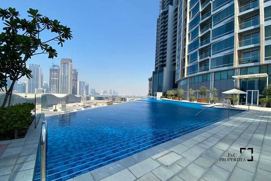 6 Furnished 2BR + Study |  Burj & Fountain View