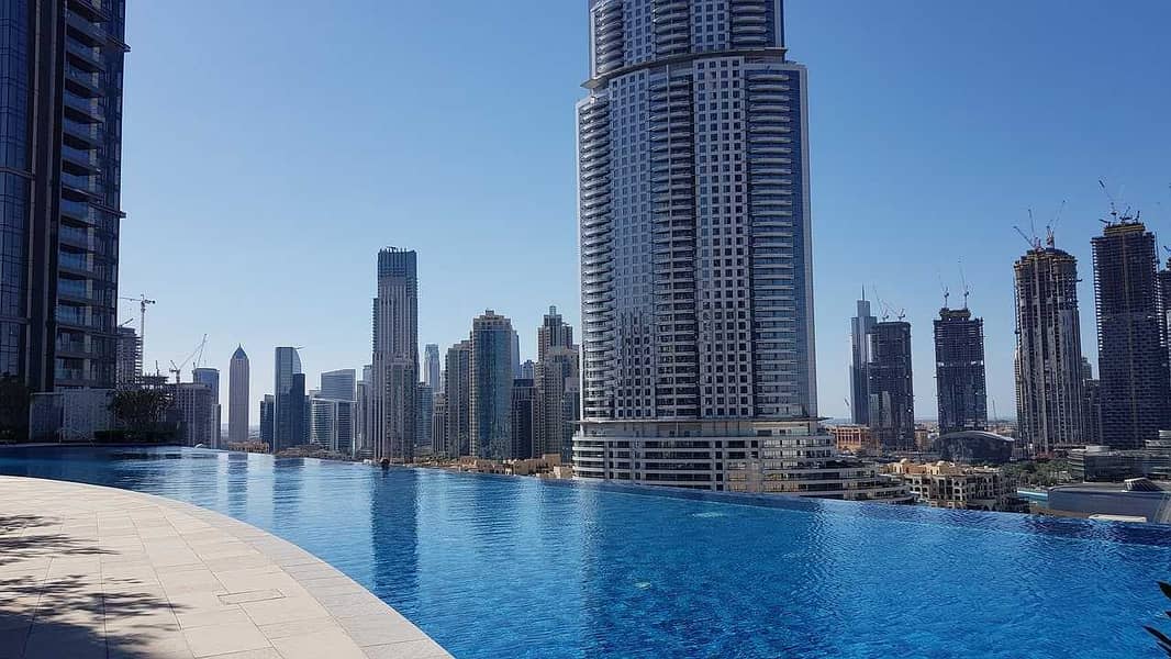 7 Furnished 2BR + Study |  Burj & Fountain View