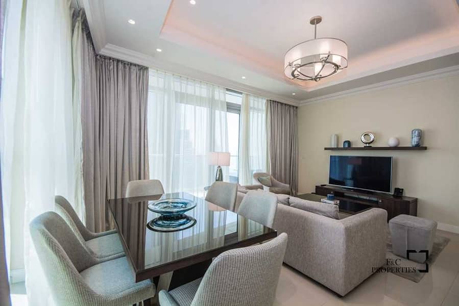 13 Furnished 2BR + Study |  Burj & Fountain View