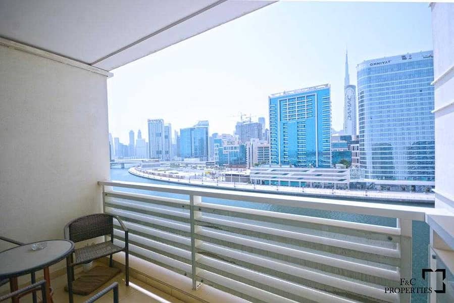 12 Spacious 1 Bed | Mid Floor | Canal View | Ready