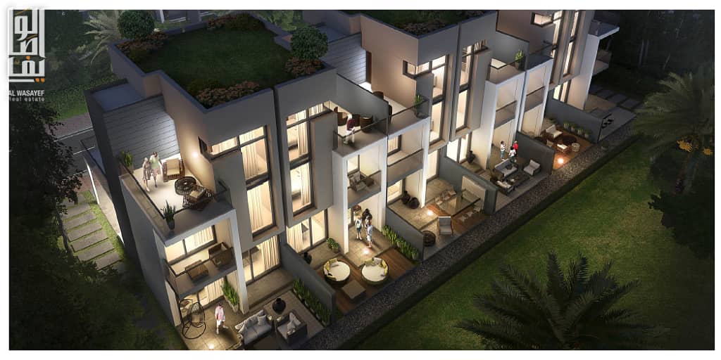 The cheapest 5 bedrooms villa in Dubai over 3 floors