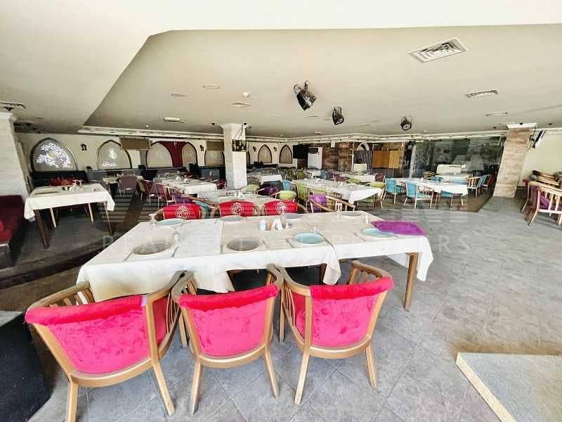 33 SHEIKH ZAYED RESTAURANT FOR LEASE| 9750 SQFT. READY TO RUN